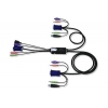 KVM-переключатель PS2 USB 2PORT VGA CS52A-A7 W/CAB ATEN