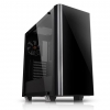 Корпус Thermaltake View 21 TG черный без БП ATX 5x120mm 3x140mm 2xUSB3.0 audio bott PSU (CA-1I3-00M1WN-00)