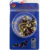 Sunbeam Skull Thumb Screw (Bronzy , 6 шт, 3.3x6мм), винт с фигурной головкой типа "череп"