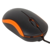 Мышь CBR CM 112  Orange оптика, оптика, 1200dpi, офисн., провод 1.1 метра, USB (CM 112 Orange)