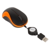 Мышь CBR CM 114 Orange, оптика,офисн., 1200dpi, провод на скрутке, 75см, USB