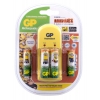 Аккумулятор + зарядное устройство GP PB350GS250DME3 Гадкий Я-3 AA NiMH 2500mAh (4шт) (PB350GS250DME3-2CR4)
