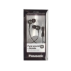 Наушники Panasonic RP-TCM360GCK Чёрные (1,2м,вставные,микрофон)