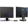 17"    MONITOR Samsung 173P QFV <Aluminum Black> с поворотом экрана (LCD, 1280x1024, +DVI)