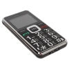 Телефон GINZZU MB505 черный 1SIM/1.77"/SOS/Flash/FM/BT/MicroSD UpTp16Gb/Cradle/800мАч (MB505B)