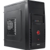 Minitower  Exegate <BA-118U> Black microATX 400W  (24+4пин) <EX265166RUS>