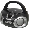 Аудиомагнитола Hyundai H-PCD100 черный/серебристый 4Вт/CD/CDRW/MP3/FM(dig)/USB