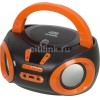 Аудиомагнитола Hyundai H-PCD120 черный/оранжевый 4Вт/CD/CDRW/MP3/FM(dig)/USB