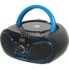 Аудиомагнитола Hyundai H-PCD160 черный/синий 4Вт/CD/CDRW/MP3/FM(dig)/USB
