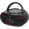 Аудиомагнитола Hyundai H-PCD180 черный/красный 4Вт/CD/CDRW/MP3/FM(dig)/USB