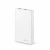 Внешний аккумулятор Hiper RP12500 White, 12500mAh, 2xUSB 2.1A, Li-Ion, индикатор заряда