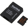 SanDisk Extreme <SDSQXAF-128G-GN6MA> microSDXC Memory Card 128Gb UHS-I U3 +  microSD-->  SD  Adapter