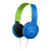 Наушники Philips SHK2000BL/00 синий с зелёным