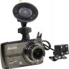 dunobil Space Touch Duo (2xCam, 1920х1080/1280x720, 170°/100°, LCD 3.5" Touch, G-sens,  microSDXC, мик, Li-Ion)