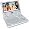 BBK <DL373D Silver> Portable DVD/CD/MP4/MP3/WMA/JPEG Player (LCD 7", ПДУ, TV out) +БП +авто. Адаптер