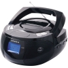 Аудиомагнитола Supra BB-33MUS черный 2Вт/MP3/FM(dig)/USB/SD