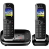 Телефон DECT Panasonic KX-TGJ322RUB АОН, Color TFT, Caller ID 50, Эко-режим, Память 250, Black-List, Автоответчик, дополнительная трубка