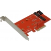 Espada <PCIe2NGFF> (RTL) PCI-Ex4,  1port M.2 B +  1port  M.2  M