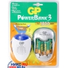 Зарядное уст-во GP <GPPB04GS180/85SR-C6> PowerBank 3+Shower Radio (NiMh, AA/AAA)+AAx4шт. аккум.+AAAx2шт. аккум.