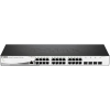 Коммутатор D-Link DGS-1210-28/ME/A2A Управляемый коммутатор 2 уровня с 24 портами 10/100/1000Base-T и 4 портами 1000Base-X SFP