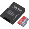 SanDisk Ultra <SDSQUAR-256G-GN6MA> microSDXC Memory Card 256Gb UHS-I U1 Class10 + microSD-->  SD Adapter