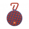 Колонки JBL Clip 2 красный+синий JBLCLIP2MALTA 3 Вт, 120-20000 Гц, микрофон, Bluetooth, mini Jack, батарея, USB
