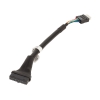 Переходник для материнской платы Espada USB 2.0 10pin (9pin) male to USB 3.0 20pin (19pin) female, модель: 16см (41275)