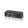 KVM-переключатель EXT CAT5 60M USB/DVI CE604-AT-G ATEN КВМ удлинитель ATEN {CE604-AT-G} USB Dual View DVI Single-Link КВМ Удлинитель, до 60м через кабель Cat5 (CE604L: 2xRJ-45, 1xDB-9, 1xUSB, 2xDVI-D, 2xAudio; CE604R: 2xRJ-45, 1xDB-9, 2xUSB, 2xDVI-D, 2xAudio; 1920x1200@30м, 1024x768@60м)