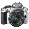 Canon EOS 350D Silver <EF-S 18-55 KIT> (8.0Mpx, 29-88mm, 3x, F3.5-5.6, JPG/RAW, CFI/II, 1.8", USB2.0, TV, Li-Ion)