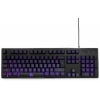 Клавиатура игровая Gembird KB-G400L, USB,черн, код Survarium, 104кл, подсвет 3 цв, FN, каб ткан 1.7м проводная,104 клавиши
