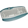Кл-ра CHICONY KB-0108 White <PS/2> 104КЛ+18КЛ М/Мед