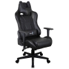 Игровое кресло Aerocool AC220 AIR-B , черное, с перфорацией, до 150 кг, размер, см (ШхГхВ) : 66х63х125/133. (4713105968378)