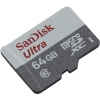 Флеш карта microSDXC 64Gb Class10 Sandisk SDSQUNS-064G-GN3MN Ultra 80 w/o adapter