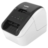 Принтер Brother QL-800 стационарный серебристый/черный (QL800R1)
