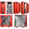 Miditower Thermaltake <VA1400RWAED> Red Window Lanmoto ATX 400W (20+4пин) Aluminum