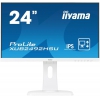 Монитор Iiyama 23.8" ProLite XUB2492HSU-W1 белый IPS LED 5ms 16:9 HDMI M/M матовая HAS Pivot 1000:1 250cd 178гр/178гр 1920x1080 D-Sub DisplayPort FHD USB 5.45кг