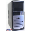 Miditower Foxconn TS-001 <2531V1AF>Black&Silver  ATX  300W (20+4пин)
