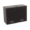 Колонки DEFENDER SPK-250 2.0 black (2x4 Вт, USB пит, раз. д. науш.) (65225)