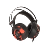 Гарнитура QCYBER ROOF black+red, звук 7.1, 2,2m, USB (QC-01-009DV02)