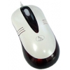 A4-Tech Fashion X5 Shining Optical Mouse <OP-50-White(3)> (RTL) 3but+Roll USB&PS/2