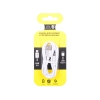 Кабель USB/USB Type C Jet.A JA-DC31 1м белый (в оплётке, поддержка QC 3.0, пропускная способность 2A) (JA-DC31 White)