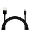 Кабель USB/USB Type C Jet.A JA-DC32 2м черный (в оплётке, поддержка QC 3.0, пропускная способность 2A) (JA-DC32 Black)