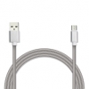 Кабель USB/micro USB Jet.A JA-DC21 1м белый (в оплётке, поддержка QC 3.0, пропускная способность 2A) (JA-DC21 White)