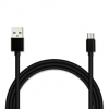Кабель USB/micro USB Jet.A JA-DC21 1м черный (в оплётке, поддержка QC 3.0, пропускная способность 2A) (JA-DC21 Black)