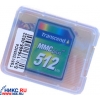 Transcend <TS512MMC4> MultiMedia Card Plus (MMC+) 512Mb HighSpeed