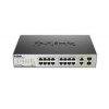 Коммутатор 18PORT 10/100M POE SFP DES-1018MP/A1A D-LINK