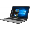 Ноутбук Asus N705UD-GC180T Core i5 8250U/8Gb/2Tb/SSD128Gb/nVidia GeForce GTX 1050 2Gb/17.3"/FHD (1920x1080)/Windows 10/dk.grey/WiFi/BT/Cam (90NB0GA1-M02680)