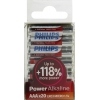 PHILIPS Power Alkaline LR03P20T/10 Size"AAA", 1.5V, щелочной (alkaline)  <уп.  20  шт>