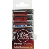 PHILIPS Power Alkaline LR6P20T/10 Size"AA", 1.5V, щелочной (alkaline) <уп.  20 шт>
