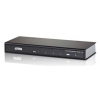 Разветвитель 4PORT HDMI VS184A-A7-G ATEN Видео Разветвитель/Splitter ATEN {VS184A-A7-G} HDMI, 1> 4 монитора/port/порта, 15 метр.(24AWG), F, без шнуров, Б.П.220>5.3V (max data rate 10.2 гбит/с;max pixel clock 340 МГц;3D/Deep Color;HDCP 1.4;макс.разр.до 4096x2160/3840x2160 60Гц(4:2:0)/30Гц(4:4:4))